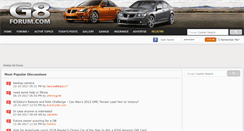 Desktop Screenshot of g8forum.com